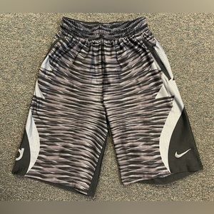 Nike Shorts Size SMALL Gray Black Elite Dri-Fit Kevin Durant KD Basketball NBA